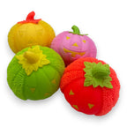 Light Up Halloween Pumpkin Squishy 8CT PDQ Display
