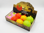 Light Up Halloween Pumpkin Squishy 8CT PDQ Display