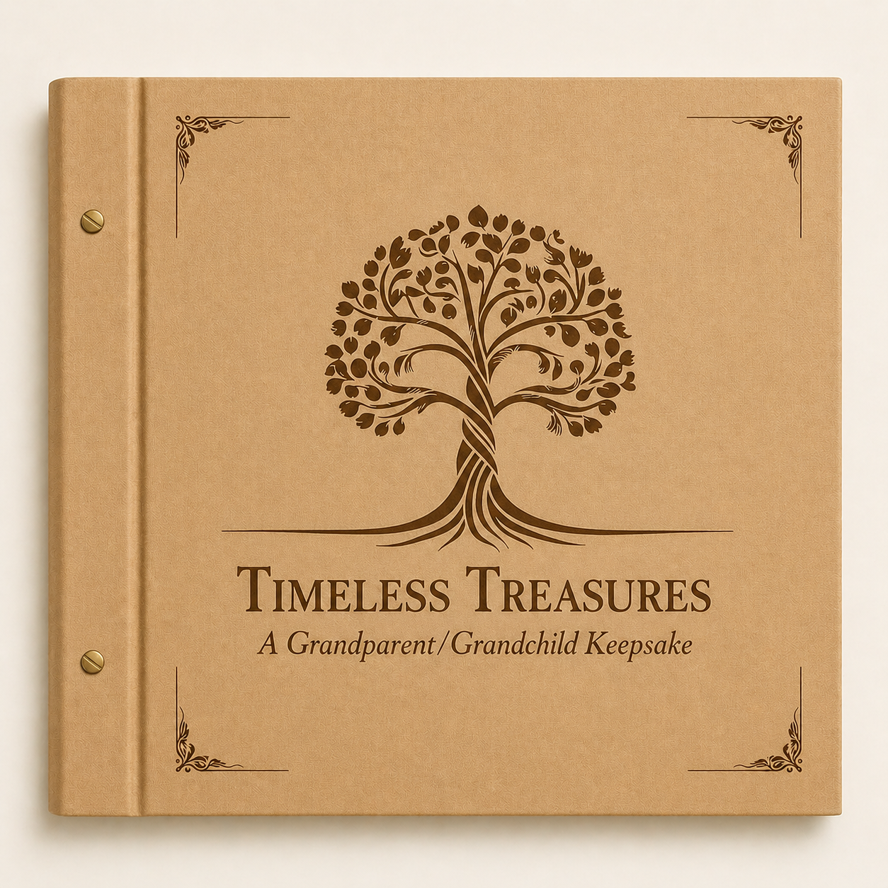 Timeless Treasures A Grandparent / Grandchild Keepsake Album