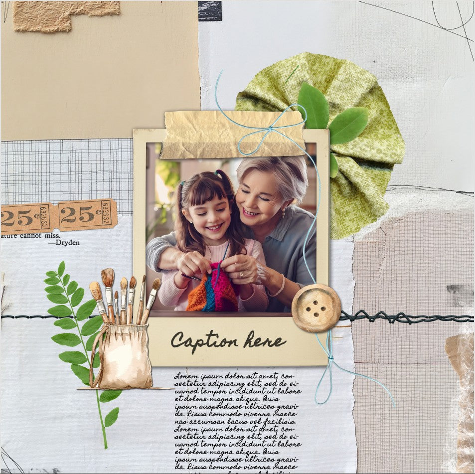 Timeless Treasures A Grandparent / Grandchild Keepsake Album
