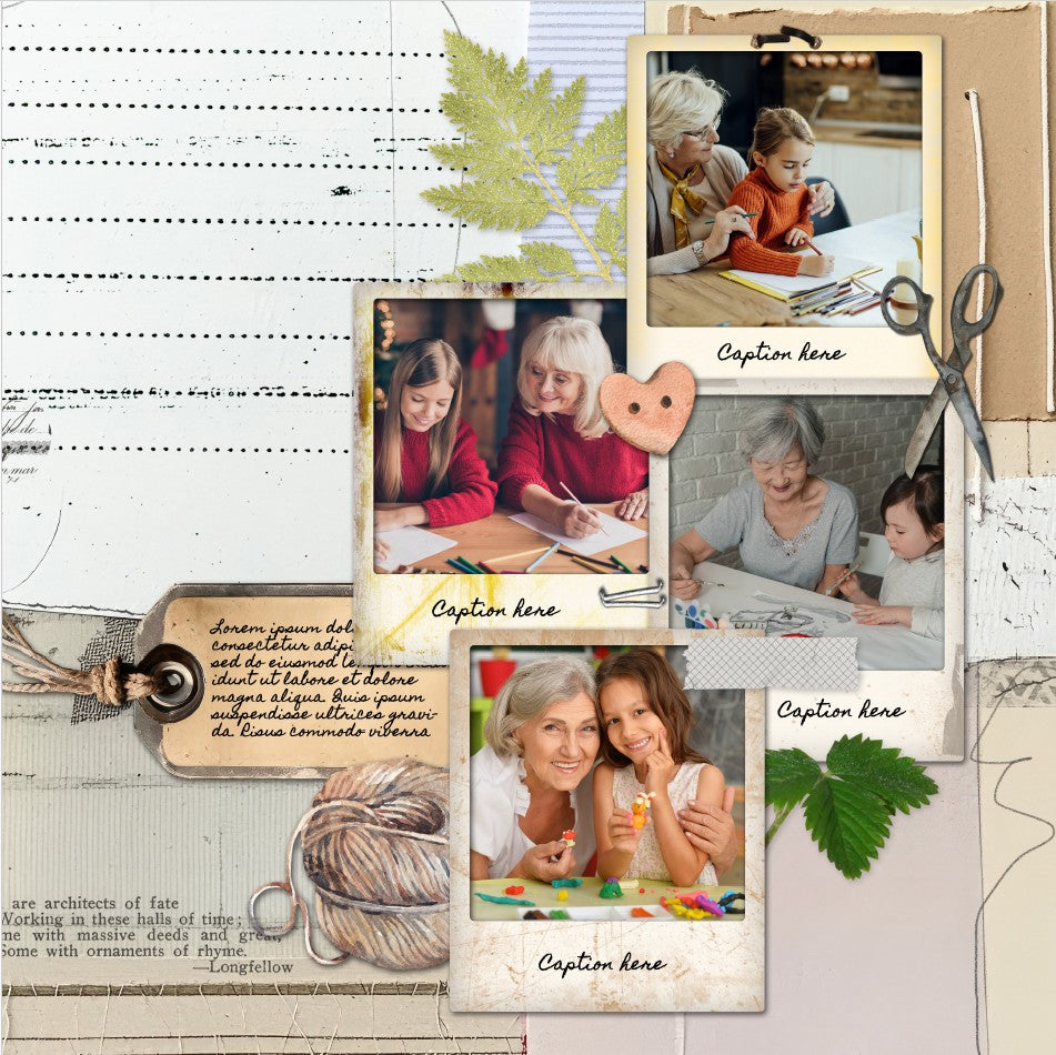 Timeless Treasures A Grandparent / Grandchild Keepsake Album