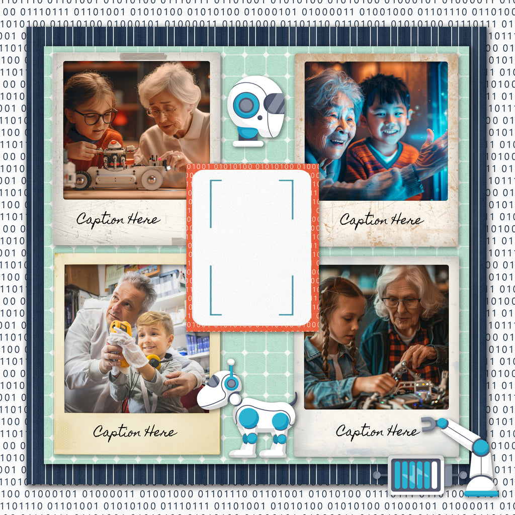 Timeless Treasures A Grandparent / Grandchild Keepsake Album