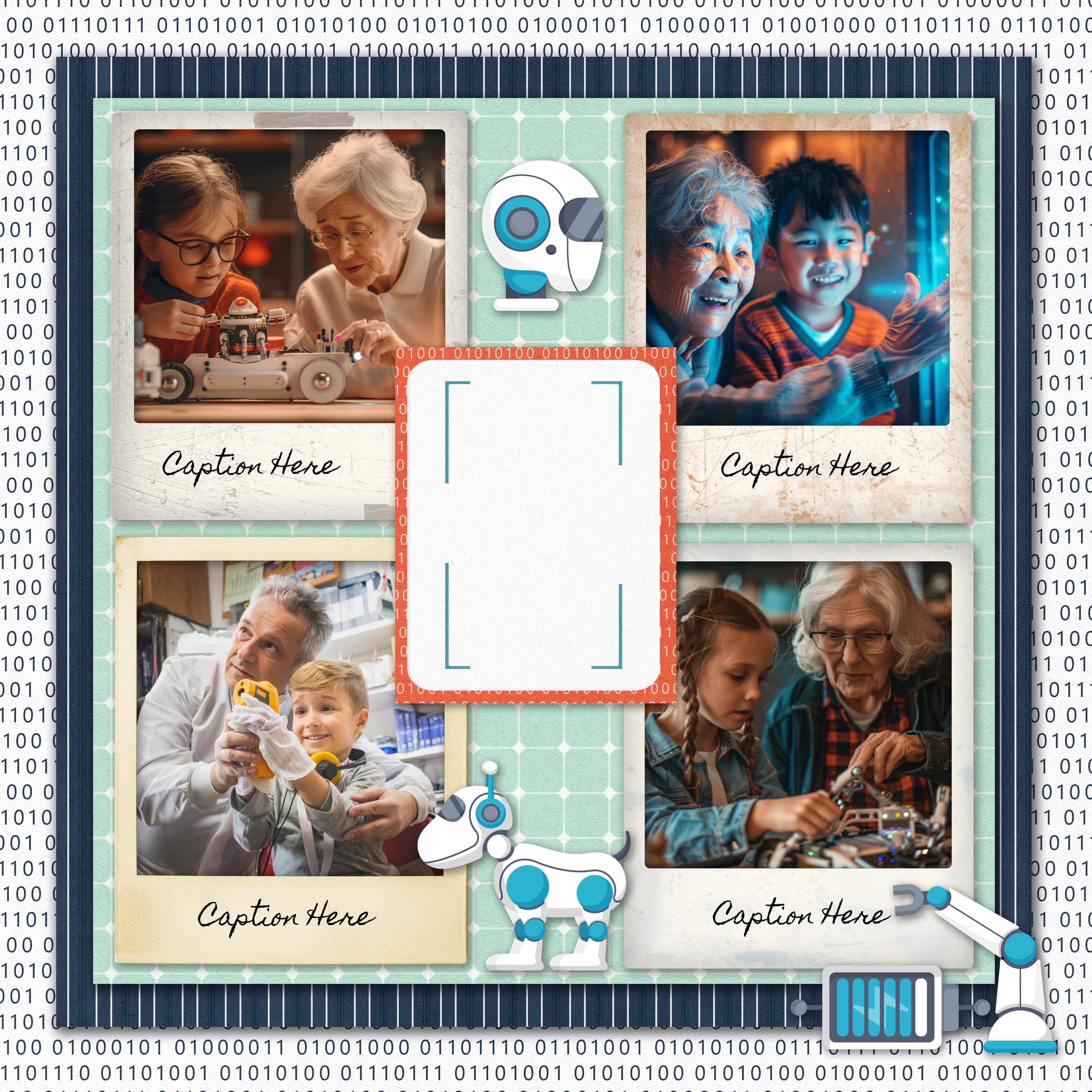 Timeless Treasures A Grandparent / Grandchild Keepsake Album