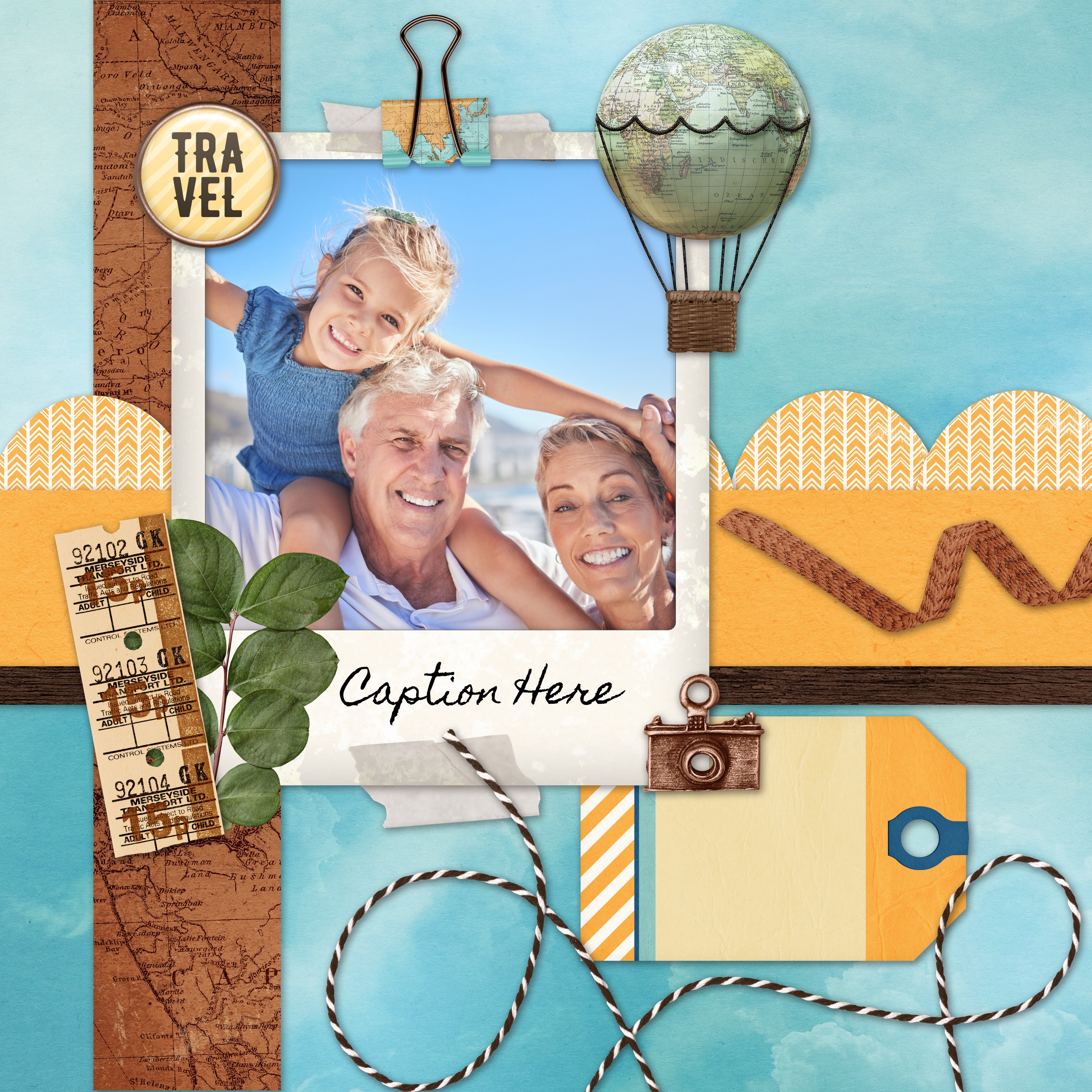 Timeless Treasures A Grandparent / Grandchild Keepsake Album