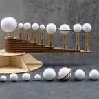 Solar System Model DIY Kit, Educational STEM Toy for Kids