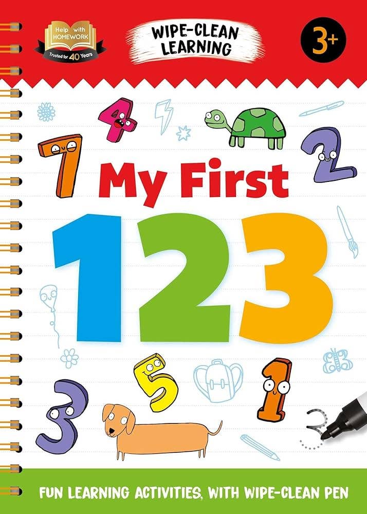 Help With Homework: My First 123 (Wipe-Clean Learning)