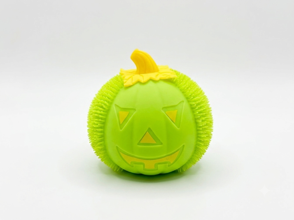 Light Up Halloween Pumpkin Squishy 8CT PDQ Display